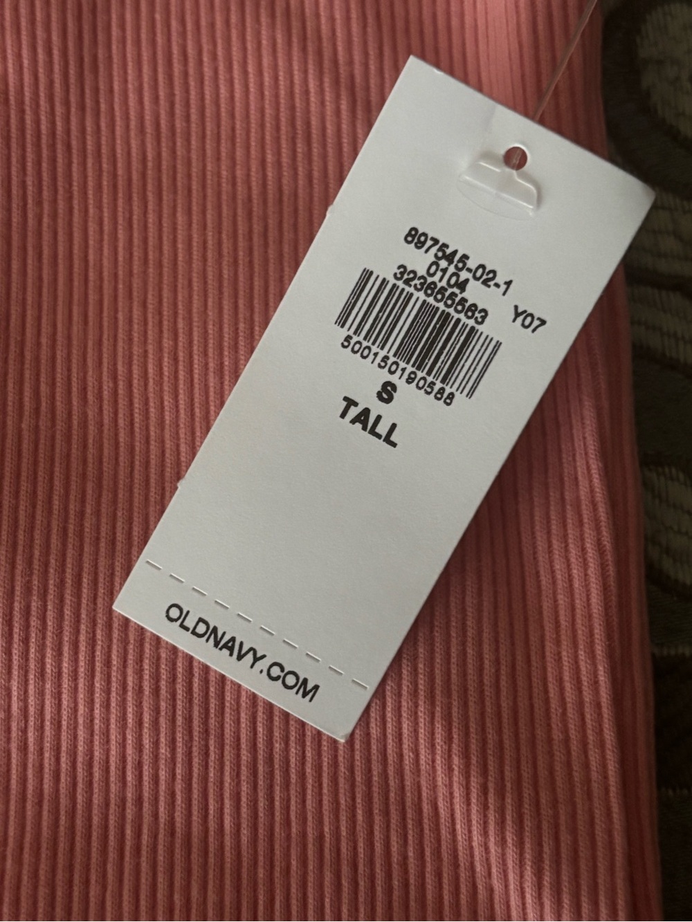 Old Navy Pink One-Shoulder Ribbed Tank - Picture 6 of 6